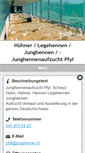 Mobile Screenshot of junghenne.ch